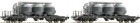 66151  Roco 2 Piece Set: Dust cars
